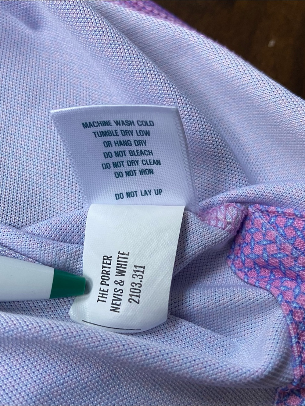 Holderness Bourne Porter Golf Polo Mens S Purple MPCC Monterey Peninsula Dragon - Picture 9 of 9